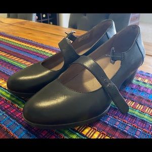 Dansko Black Dianne Mary Jane Heel